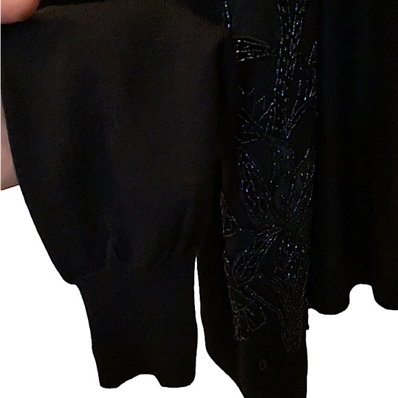 VINTAGE Regency Collection beaded cardigan size M - Picture 8 of 8